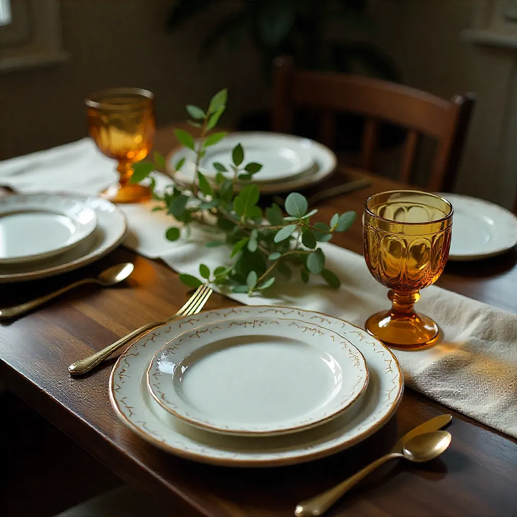 Sophisticated table arrangement