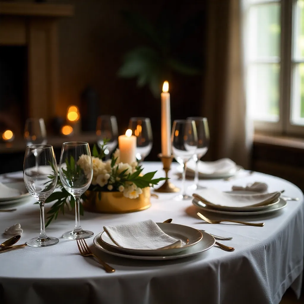 Contemporary table styling